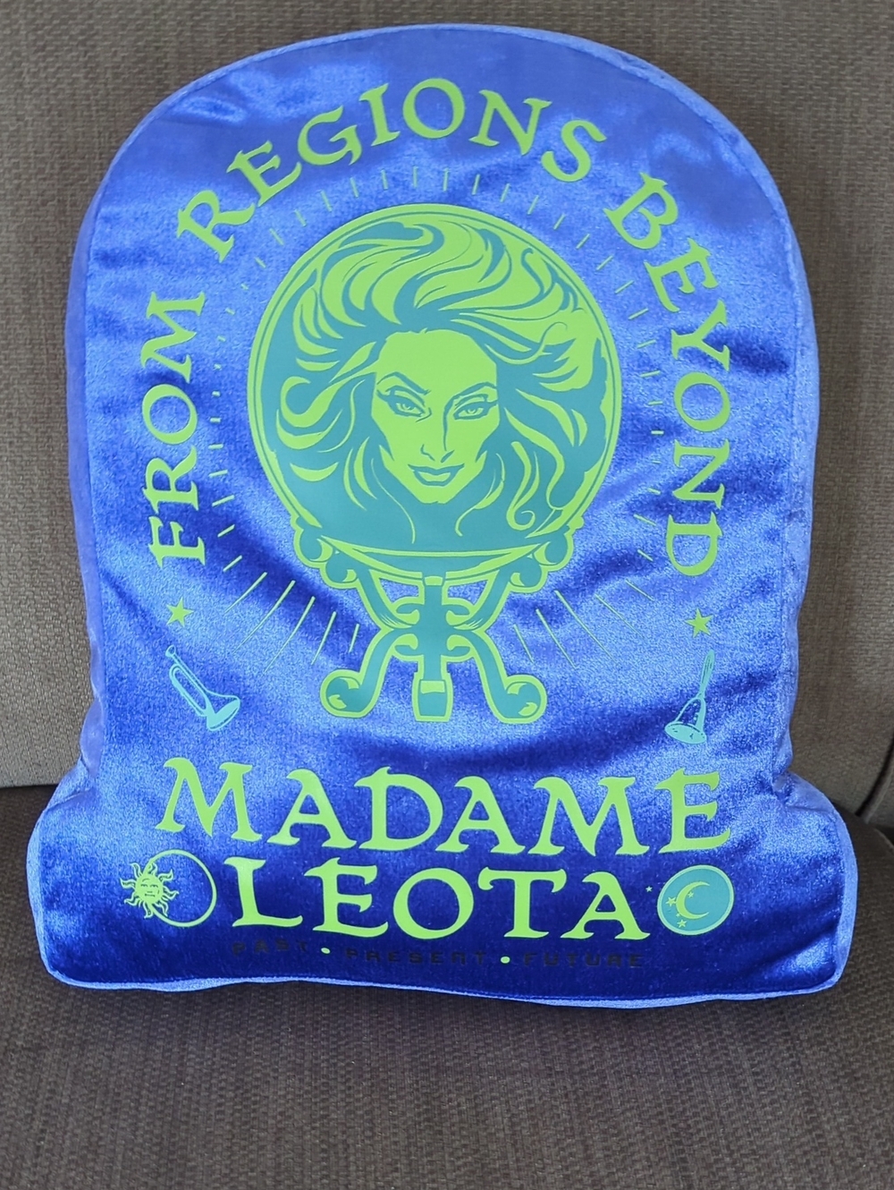 Disney Parks Haunted Mansion  Madame Leota Tombstone Pillow